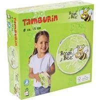 Holz Tamburin 15 Zentimeter