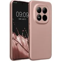 kwmobile Smartphone-Hülle Handyhülle für Xiaomi Redmi Note 15 Pro+ 5G / Poco M8 Pro 5G Hülle, weiche Silikon Case metallisch schimmernd - Schutzhülle Cover