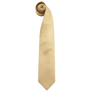 Premier Mens Fashion "Colours" Arbeit Clip auf Krawatte (Packung mit 2) (Gold)