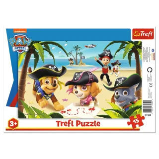 Trefl Puzzle 31350 - Paw Patrol Freunde [15 Teile]