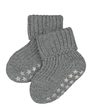 FALKE - FALKE Cotton Catspads Babys light greymel. - Gr. - 77