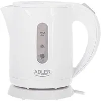 Adler Wasserkocher Adler AD1371w Wasserkocher weiß 0,8L