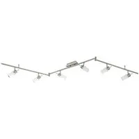 JUST LIGHT Deckenleuchte MAX LED, Leuchtmittel wechselbar, Warmweiß, wechselbares LED Leuchtmittel