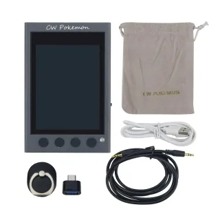 HAMCUBE PRO HAM CW Trainer Morse Code Trainer 2.8 Inch Screen 16M Chinese And English Decoding Type-C 10h Battery Portab