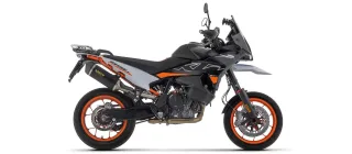 Sport Auspuff Arrow Race-Tech Aluminium BLACK +Carbonendkappe KTM 890 SMT Bj.2023-2026 EURO5+ /ABE