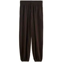 Next Jerseyhose Transparente Hose mit Barrel-Bein und Bindegürtel (1-tlg)