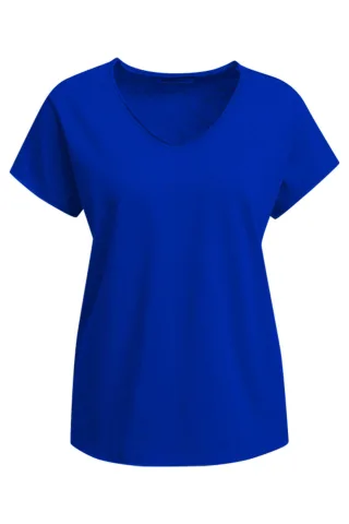 Smith&Soul - Regular Short Sleeve Sweat V-Neck indigo - Gr. - XS