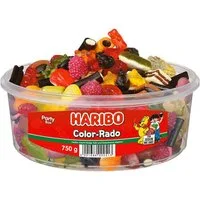 HARIBO Süßigkeit Color-Rado, Party Box 750 g