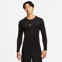 Nike Trainingsshirt PRO DRI-FIT MEN'S LONG-SLEEVE TOP schmale Passform, atmungsaktiv, schnell trocknend