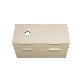 Burgbad Waschtischunterschrank Eqio 619x1200x550 Eiche Dekor Cashmere, SGUU120LF3180 SGUU120LF3180