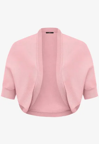 zero - Bolero kurzarm bridal rose - Gr. - M