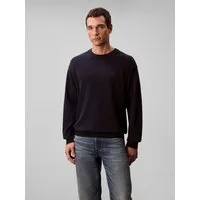 Calvin Klein Jeans Strickpullover LS EZ COTTON CREWNK SWEATER 12GG Mit Rundhalsausschnitt