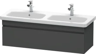Duravit DuraStyle Waschtischunterbau wandhängend Graphit Matt 1230x448x398 mm - DS639804949 DS639804949