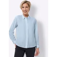 Sieh an! Klassische Bluse Langarm-Bluse Langarm