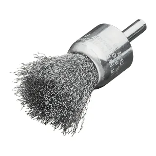 Milwaukee Pinselbürste für Geradschleifer, gewellt, Stahl 22 x 25 x 68 x 0,3 mm, 6 mm Schaft - 4932501722