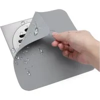 Agger Stöpsel Abflussstopfen aus Silikon,für Dusche, Küche und Badezimmer, (2 St), quadratischer Geruchsverschluss, Geruchsverschluss gegen Gerüche