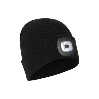 Mountain Warehouse - "Highlands" Beanie mit Lampe für Herren (Schwarz)