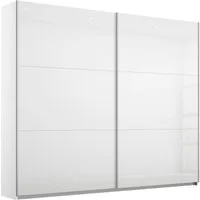 rauch Schwebetürenschrank AURELIO Kleiderschrank Garderobe (3 Ausstattungen BASIC/CLASSIC/PREMIUM (inkl. SOFT-CLOSE-FUNKTION) 3 verschiedene Ausstattungsvarianten Griffe aus Metall MADE IN GERMANY