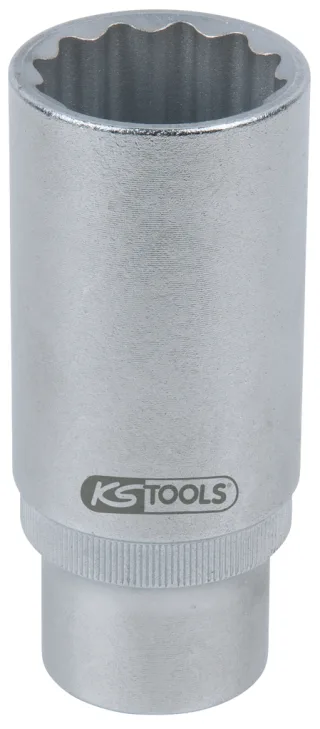 KS Tools 1/2" Einspritzdüsen-Stecknuss, 12-kant, 27mm - 150.2312
