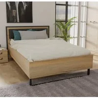 FORTE Bett, mit Metallkufe