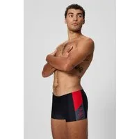 Speedo Badehose Speedo Herren Dive Aquashorts 8-003007003 Schwarz/Rot