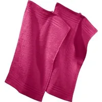 REDBEST Gästehandtuch Gästetuch 2er-Pack, Frottier, Walk-Frottier Uni