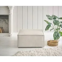 OTTO home Hocker SHERWOOD Cord XXL-Hocker für Loveseat