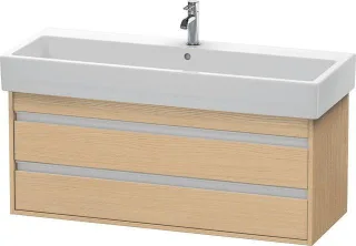 Duravit Ketho Waschtischunterbau wandhängend Natur Eiche Matt 1150x440x480 mm - KT663903030 KT663903030
