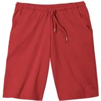 redfield Jogg-Bermudas Redfield Übergrößen Joggingbermuda rot Carl