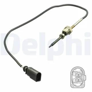 Delphi Abgastemperatursensor Audi A6 C6