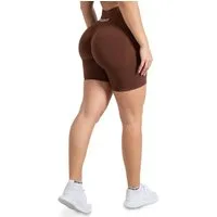 Smilodox Shorts Maria Solid, Radlerhose mit Scrunch Effekt für Sport, Alltag High Waist Booty Shorts Blickdicht Hotpants Sport Fitness Yogapants