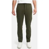 Indicode Chinohose Herren INNezzo Herrenhose mit Tunnelzug bequemer Passform mit elastischem Bund und Kordelzug