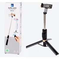 ZD Trading Selfie-Stick Selfiestick mit stativ und Fernbedienung und Dreibeinstativ