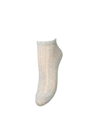 beck söndergaard - Socken mit filigranem Lochmuster grau - Gr. - 39