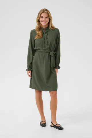 Kleid CRVenea Feminine green
