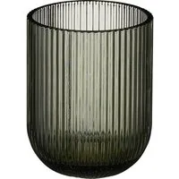 Mica Decorations Glas Mica Merlot Trinkglas grau Glas 9,5 x Ø 7,5 cm, Glas