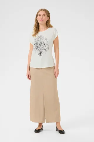 T-shirt Loose fit offwhite
