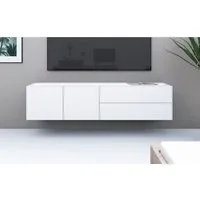 borchardt Möbel Lowboard Sophia, TV-Schrank Breite 152 cm, 2 Türen und 2 Schubkästen, hängende Montage