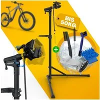 Tarpofix® Fahrrad-Montageständer Höhenverstellbarer Fahrrad-Montageständer bis 50 kg