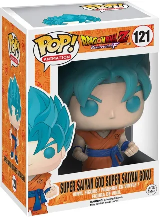 Funko Pop! 121 - DragonballZ: Super Saiyan God Super Saiyan Goku