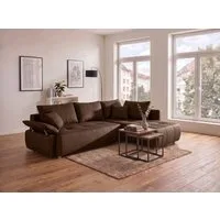 COLLECTION AB Ecksofa Funtastic, Breite 213 cm, mit Schlaffunktion, Bettkasten, Armverstellung und Bonnelfederkern