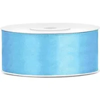 partydeco Satinband 25 m x 25 mm Rolle Geschenkband Schleifenband Dekoband Satin Band
