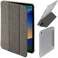 Hama Tablet-Hülle Terra Smart Case Tasche Cover Grau, Book Standfunktion Schutz-Hülle Etui für Apple iPad 10 Gen. 2022 10,9"