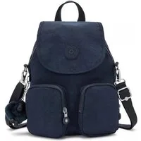 KIPLING Schultertasche FIREFLY UP, kleiner Rucksack, Blue Bleu 2 (blau), wandelbar zur Schultertasche