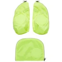 ergobag Schulranzen pack Seitentaschen Zip Set (3-tlg), reflektierend