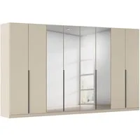 OTTO home Drehtürenschrank Kleiderschrank Schrank Garderobe AGORDO mit Dekor- oder Hochglanzfront (in zwei Griff-Farben, Breiten 91-405 cm) durchdachte Innenausstattung, in 8 Breiten und 2 Höhen MADE IN GERMANY