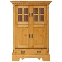 OTTO home Highboard Milan, Vitrine, Breite 102 cm, Massivholz, FSC®-zertifiziert