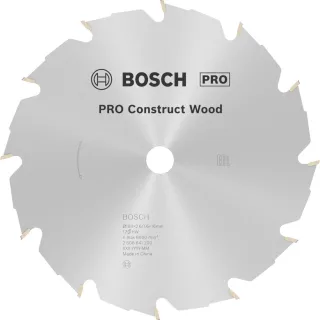 Bosch PRO Kreissägeblatt Construct Wood für Handkreissägen - 2608641200