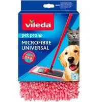 Ersatzbezug, für Bodenwischer Pet Pro MICROFIBRE UNIVERSAL, Wischbezug rot