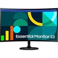 Essential S3 S24D364GAU, LED-Monitor 59 cm (24 Zoll), schwarz, FullHD, VA, Curved, 100Hz Panel
